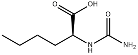 N-CARBAMYL-DL-NORLEUCINE CRYSTALLINE Struktur