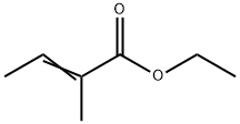 ethyl 2-methyl-2-butenoate Struktur