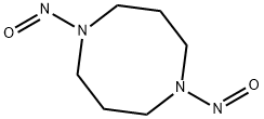 1,5-Dinitrosooctahydro-1,5-diazocine Struktur