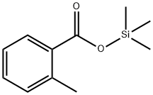 2-Methylbenzoic acid trimethylsilyl ester Struktur