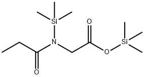 Propionylglycine, di-TMS Struktur