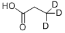 PROPIONIC-3,3,3-D3 ACID Struktur