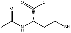 N-acetyl-DL-homocysteine Struktur