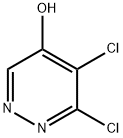 4-Pyridazinol,  5,6-dichloro- Struktur