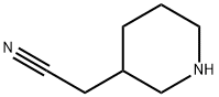 3-Piperidineacetonitrile Struktur