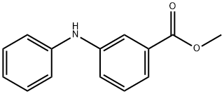 3-Anilinobenzoic acid methyl ester Struktur