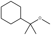 1-(1-methoxy-1-methylethyl)cyclohexane Struktur