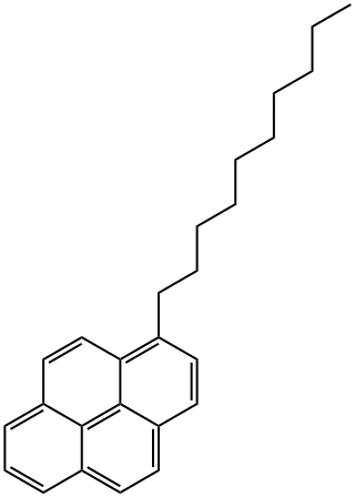 1-Decylpyrene Struktur