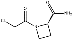 2-Azetidinecarboxamide, 1-(chloroacetyl)-, (2S)- (9CI) Struktur