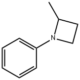 2-Methyl-1-phenylazetidine Struktur