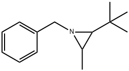 1-Benzyl-2-tert-butyl-3-methylaziridine Struktur