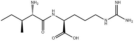 H-ILE-ARG-OH ACETATE SALT Struktur