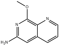 8-甲氧基-1,7-萘啶-6-胺, 55716-28-4, 結(jié)構(gòu)式