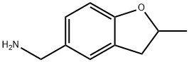 1-(2-methyl-2,3-dihydro-1-benzofuran-5-yl)methanamine(SALTDATA: FREE) Struktur