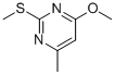 4-Methoxy-6-methyl-2-(methylthio)pyrimidine