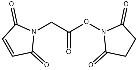 N-Succinimidyl maleimidoacetate Structure