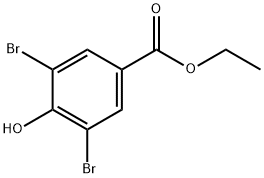 ethyl 3,5-dibromo-4-hydroxybenzoate Struktur