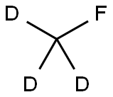 FLUOROMETHANE-D3 Struktur