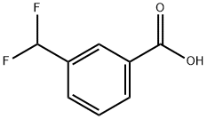 3-Carboxy-alpha,alpha-difluorotoluene, 3-Carboxybenzal fluoride Struktur