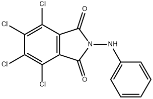 3,4,5,6-Tetrachloro-N-anilinophthalimide Struktur