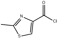 4-Thiazolecarbonyl chloride, 2-methyl- (9CI) Struktur