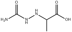 Propanoic acid, 2-[2-(aminocarbonyl)hydrazino]- (9CI) Struktur