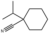 Cyclohexanecarbonitrile, 1-(1-methylethyl)- (9CI) Struktur