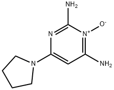 PYRROLIDINYL DIAMINOPYRIMIDINE OXIDE Structure