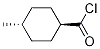 trans-4-Methylcyclohexane-1-carbonyl chloride Struktur