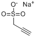 Sodium propynesulfonate Structure