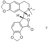 (-)-BICUCULLINE METHIODIDE Struktur