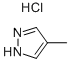 4-METHYLPYRAZOLE HYDROCHLORIDE price.