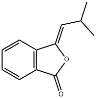 (Z)-3-(isobutylidene)phthalide  Struktur