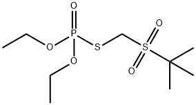 TERBUFOS-O-ANALOG SULFONE Struktur