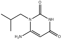 4-Amino-3-isobutylpyrimidine-2,6-dione Struktur