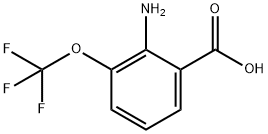 2-AMINO-3-(TRIFLUOROMETHOXY)BENZOIC ACID Struktur