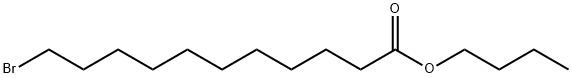 11-Bromoundecanoic acid butyl ester Struktur