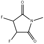 2,5-Pyrrolidinedione,3,4-difluoro-1-methyl-(9CI) Struktur