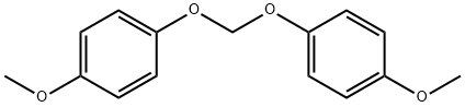 4,4'-[methylenebis(oxy)]bisanisole Struktur