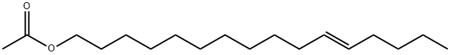 (E)-11-Hexadecen-1-ol acetate Structure