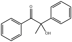 ALPHA-HYDROXY-ALPHA-METHYLBENZYL PHENYL KETONE Struktur