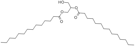 1,2-DIMYRISTOYL-RAC-GLYCEROL Struktur