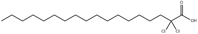 2,2-DICHLOROOCTADECANOIC ACID Struktur