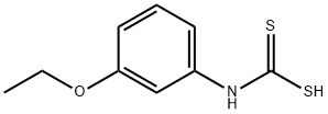 Carbamodithioic acid, (3-ethoxyphenyl)- (9CI) Struktur