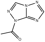 1H-1,2,4-Triazolo[4,3-b][1,2,4]triazole, 1-acetyl- (9CI) Struktur