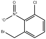 Benzene, 1-(broMoMethyl)-3-chloro-2-nitro- Struktur