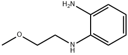 1-N-(2-methoxyethyl)benzene-1,2-diamine Struktur