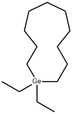 1,1-Diethylgermacycloundecane Struktur