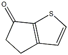 4,5-Dihydrocyclopenta[b]thiophen-6-one Structure