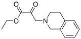 2(1H)-Isoquinolinepropanoicacid,3,4-dihydro-alpha-oxo-,ethylester(9CI) Struktur